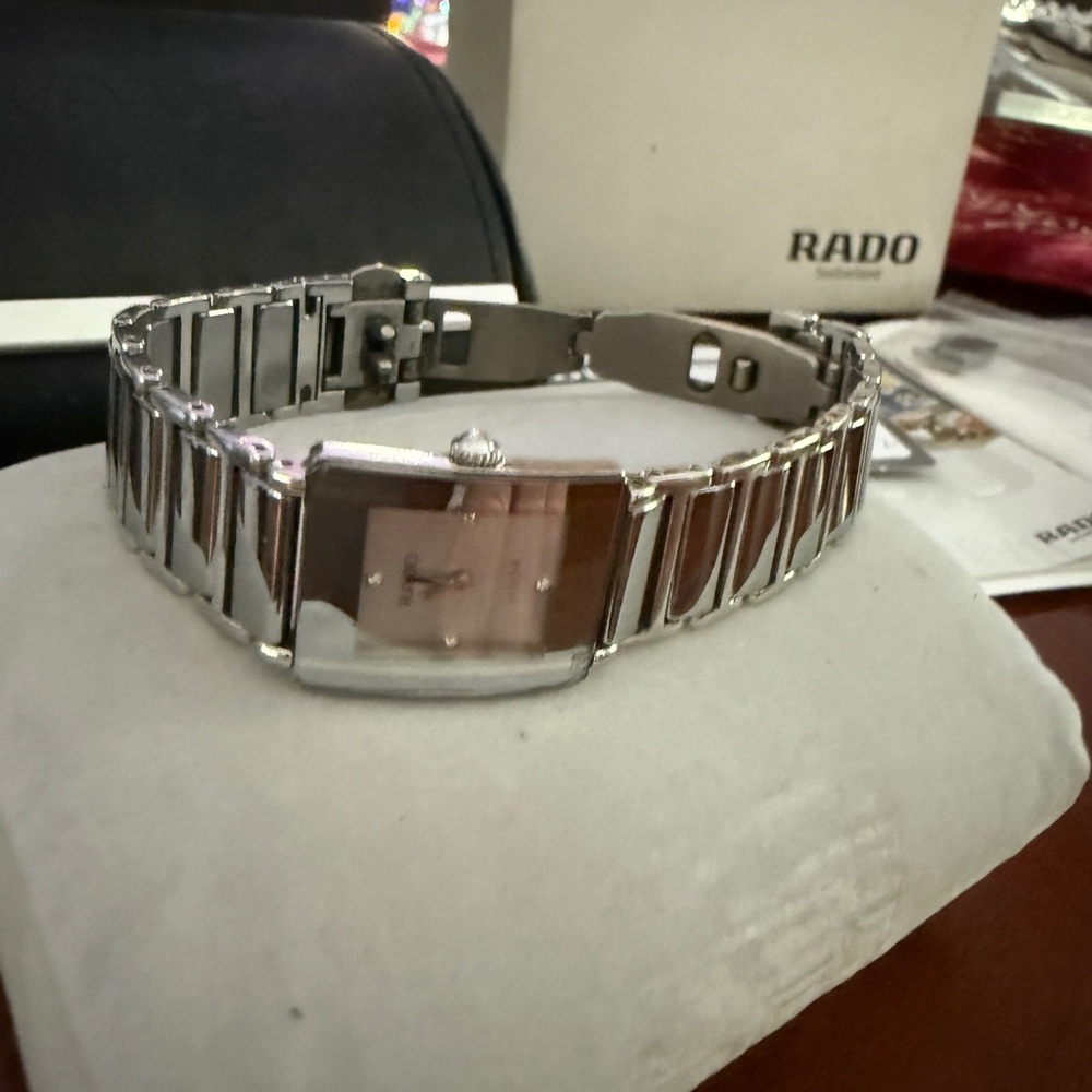 Rado Integral Jubile Diamond Silver Dial Bracelet Watch